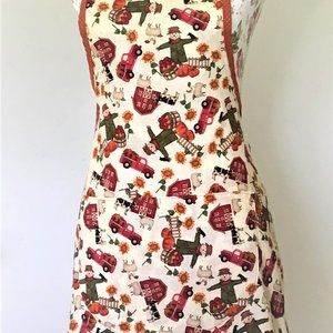 Kitchen Apron Baking Garden Chef Bib Apron Dress